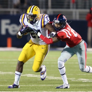 LSU Tigers running back Kenny Hilliard