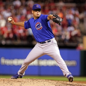 Chicago Cubs relief pitcher Kevin Gregg