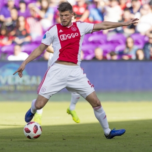 Ajax forward Klaas Jan Huntelaar 