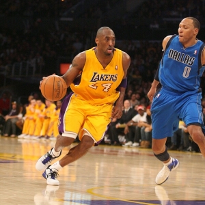 Kobe Bryant of the Los Angeles Lakers