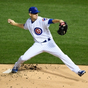 Chicago Cubs starting pitcher Kyle Hendricks