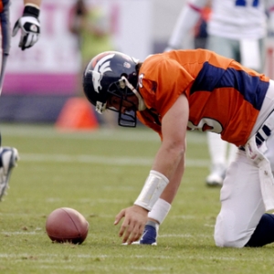 Denver Broncos quarterback Kyle Orton.