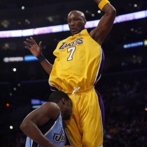 Lamar Odom is listed as questionable for tonight's game 5 against Houston.