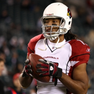 Wide receiver Larry Fitzgerald of the Arizona Cardinals.