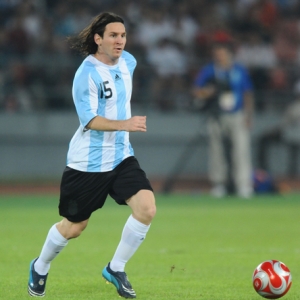 Lionel Messi of Argentina