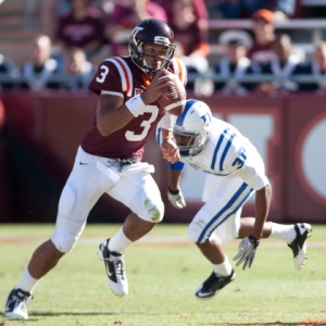 Virginia Tech Hokies quarterback Logan Thomas