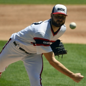 Chicago White Sox starting pitcher Lucas Giolito