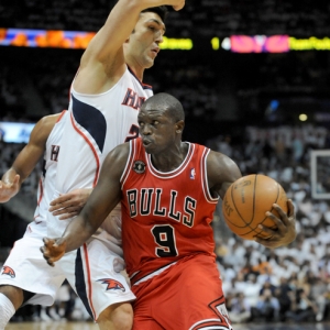Chicago Bulls forward Luol Deng