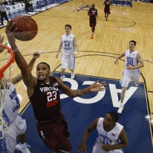 Virginia Tech guard Malcolm Delaney