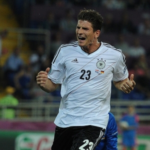 Mario Gomez of Germany