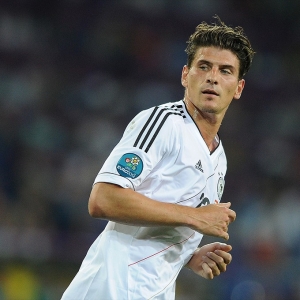 Mario Gomez of Germany