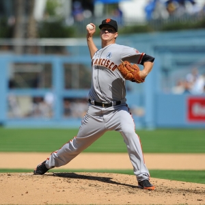 Matt Cain of the San Francisco Giants