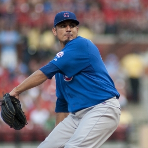 Chicago Cubs starting pitcher Matt Garza