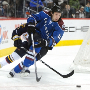 Colorado Avalanche defenseman Matt Hunwick