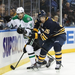 Buffalo Sabres left wing Matt Moulson