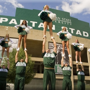 Michigan State Cheerleaders