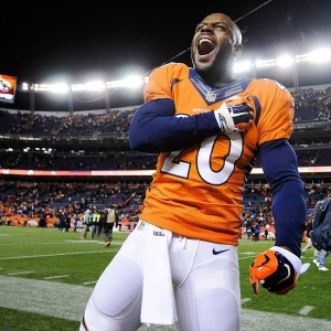 Denver Broncos safety Mike Adams
