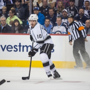 Mike Richards of the Los Angeles Kings