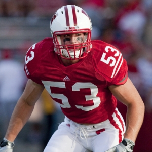 Wisconsin Badgers linebacker Mike Taylor 