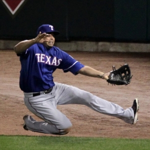 Texas Rangers right fielder Nelson Cruz