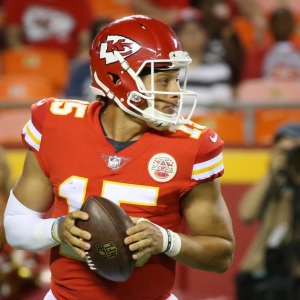 Kansas City Chiefs quarterback Patrick Mahomes