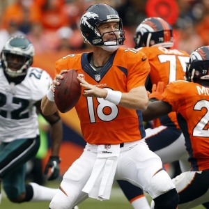 Denver Broncos quarterback Peyton Manning