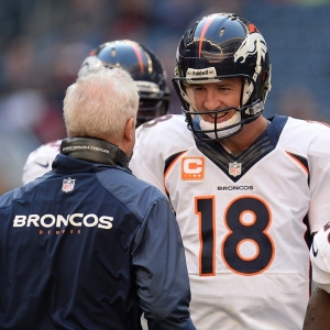 Denver Broncos quarterback Peyton Manning