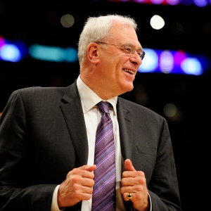 Former Lakers head coach Phil Jackson