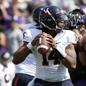 Virginia Cavaliers quarterback Phillip Sims