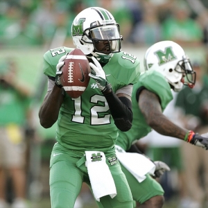 Marshall quarterback Rakeem Cato