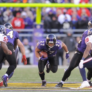 Baltimore Ravens running back Ray Rice