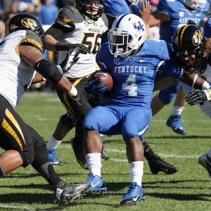 Kentucky Wildcats running back Raymond Sanders