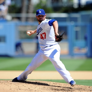 Los Angeles Dodgers Starting pitcher Ricky Nolasco