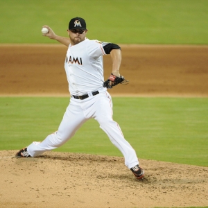 Miami Marlins starting pitcher Ricky Nolasco