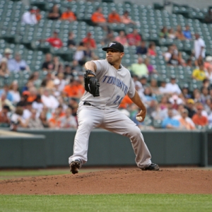 Toronto Blue Jays pitcher Ricky Romero