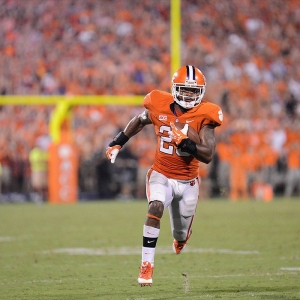 Clemson running back Roderick McDowell