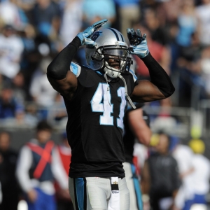 Roman Harper, safety for the Carolina Panthers