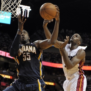 Indiana Pacers' Roy Hibbert