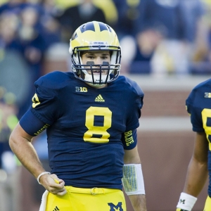 Michigan quarterback Russell Bellomy