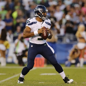 Seattle Seahawks quarterback Russell Wilson