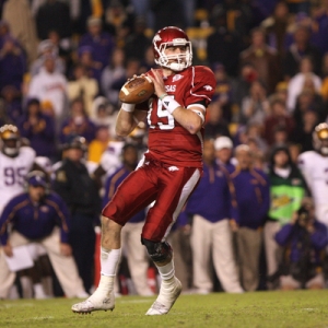 Ryan Mallett No. 15 of Arkansas