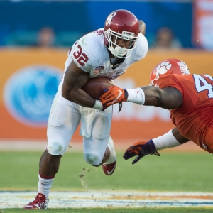 Oklahoma Sooners running back Samaje Perine