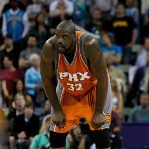 Shaquille O'Neal, Center for the Cleveland Cavaliers.