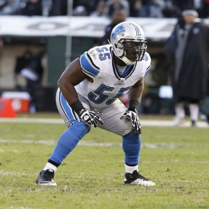 Detroit Lions middle linebacker Stephen Tulloch