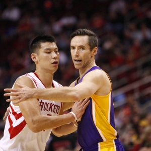 Steve Nash of the Los Angeles Lakers 