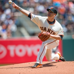 Tim Hudson of the San Francisco Giants