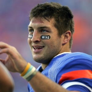 Tim Tebow of the Florida Gators.