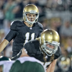 Notre Dame Fighting Irish quarterback Tommy Rees