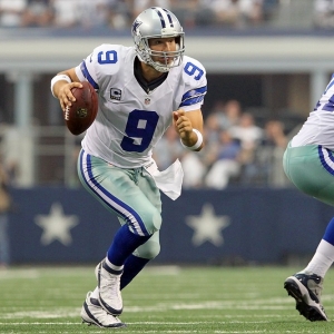 Tony Romo of the Dallas Cowboys