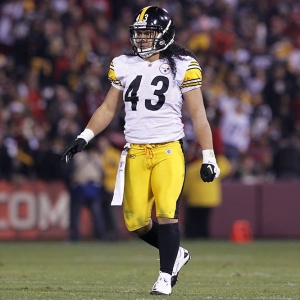 Pittsburgh Steelers strong safety Troy Polamalu 